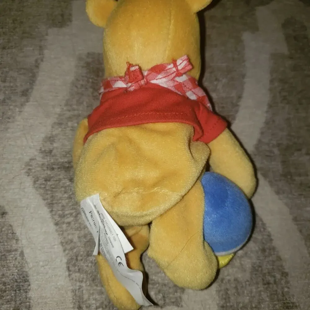 Disney Winnie The Pooh Picnic Honey Pot Beanbag Plush